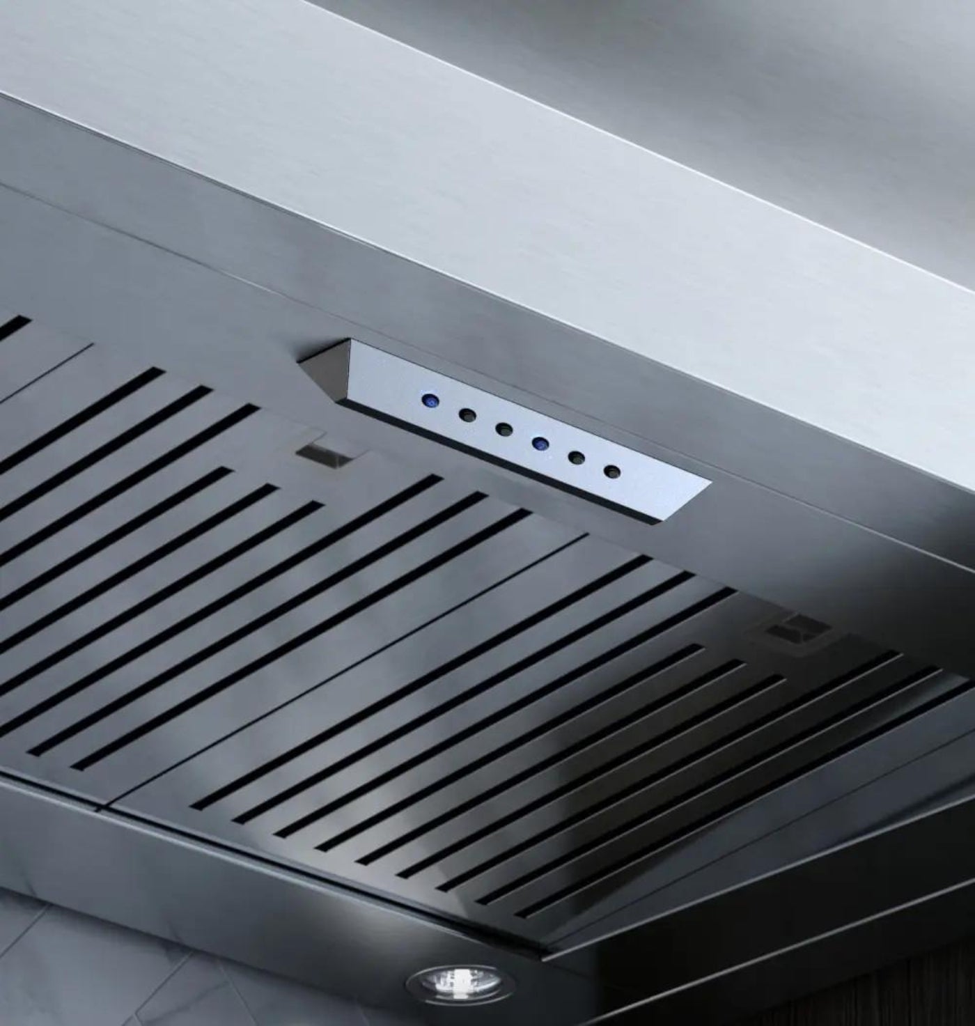 XO APPLIANCE XOT1848KSE 48" 1000 CFM Italian Made Pro Hood Range Hood in Stainless Steel - XOT1848KSE