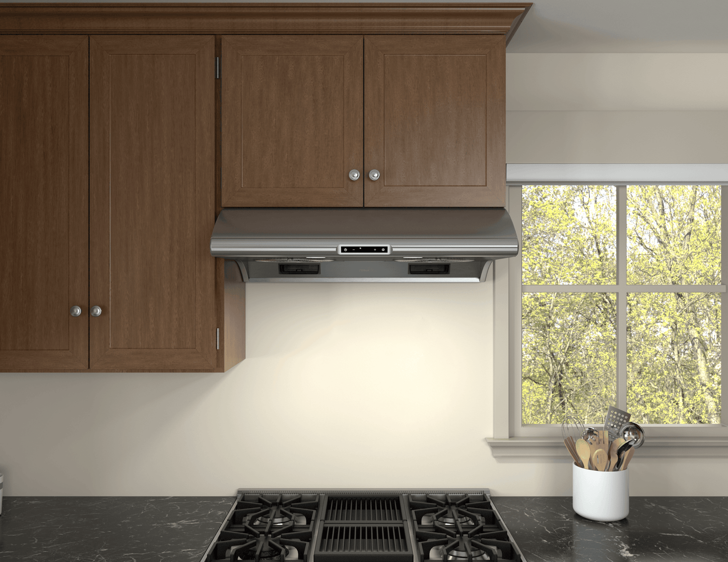 ZEPHYR Typhoon, UC, 36in, SS, LED, ACT in Stainless Steel - AK2136CS