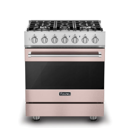 VIKING 30" Self-Cleaning Dual Fuel Range Viking 3 Series Pink - RVDR33025BBHLP