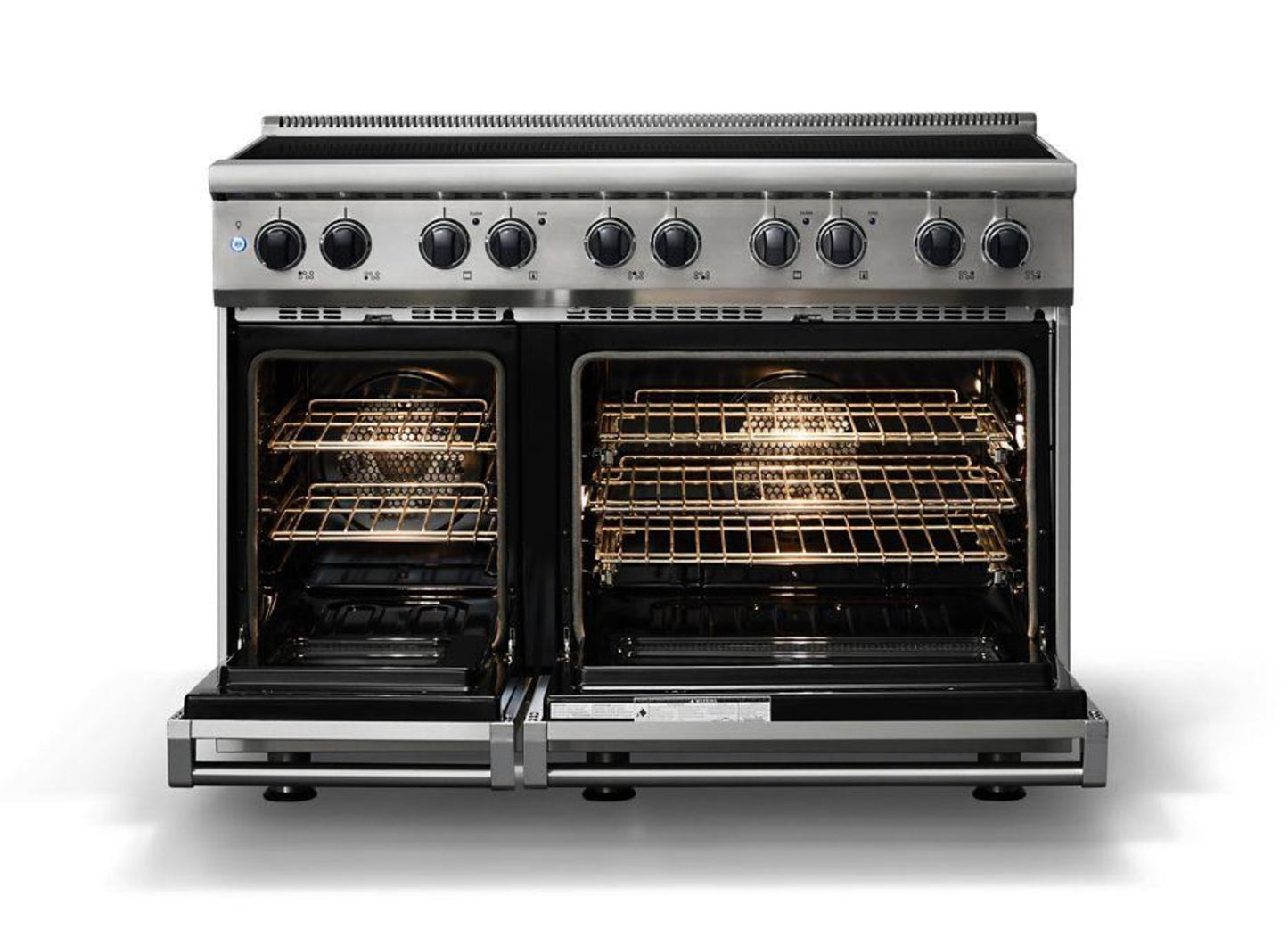 VIKING 48" Induction Range - VIR5483 Viking 5 Series Black - VIR54836BON