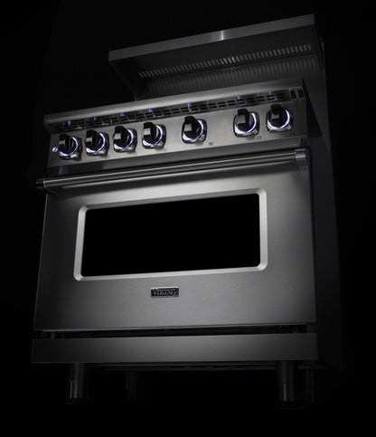 VIKING 36" Dual Fuel Range - VDR7362 Viking 7 Series Bronze - VDR73624GANLP