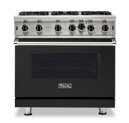 VIKING 36" Open Burner Gas Range Viking 5 Series Bronze - VGIC53626BAN