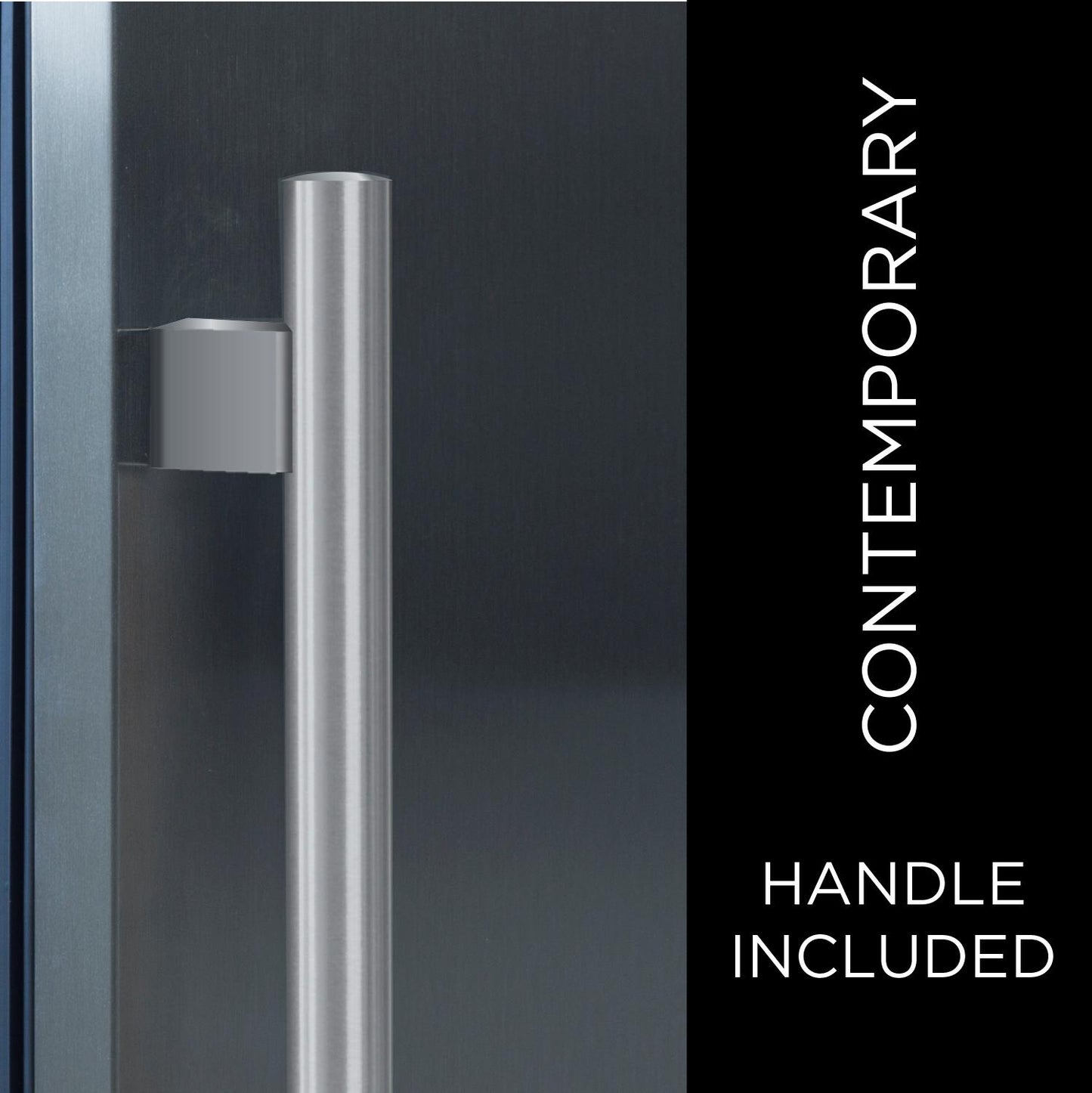 XO APPLIANCE XOU24BCSFR 24" Beverage Center, Solid in Stainless Steel, Right Hinge in Stainless Steel - XOU24BCSFR