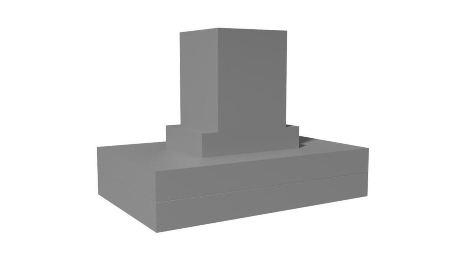 VENTAHOOD 36" Island Contemporary Range Hood - CIEH9236