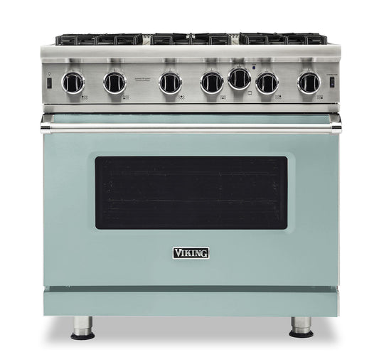 VIKING 36" Open Burner Gas Range Viking 5 Series Other - VGIC53626BSP