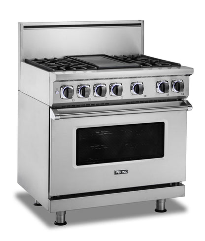 VIKING 36" Dual Fuel Range - VDR7362 Viking 7 Series Blue - VDR73626BNS