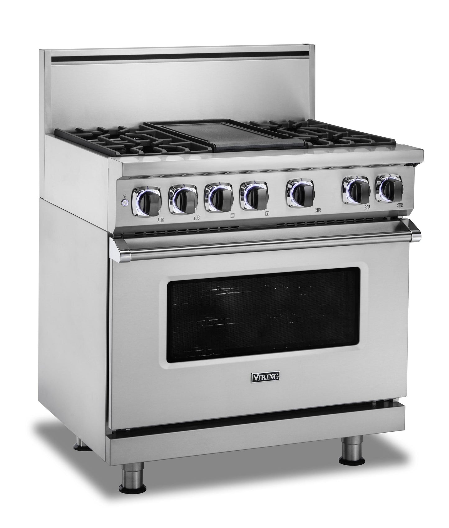 VIKING 36" Dual Fuel Range - VDR7362 Viking 7 Series Gray - VDR73624GDG