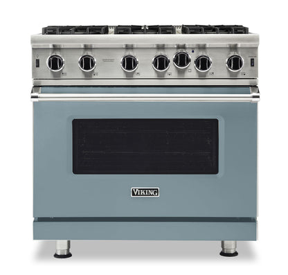 VIKING 36" Open Burner Gas Range Viking 5 Series Blue - VGIC53626BNSLP