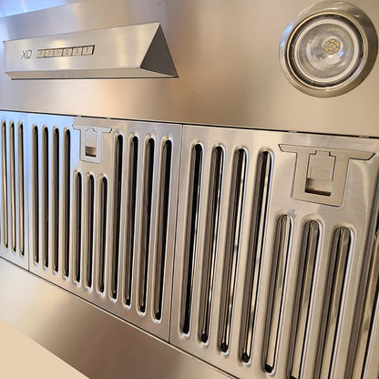 XO APPLIANCE XOIL4219SC 42" CCC 600/395 CFM Insert Hood Liner in Stainless Steel - XOIL4219SC