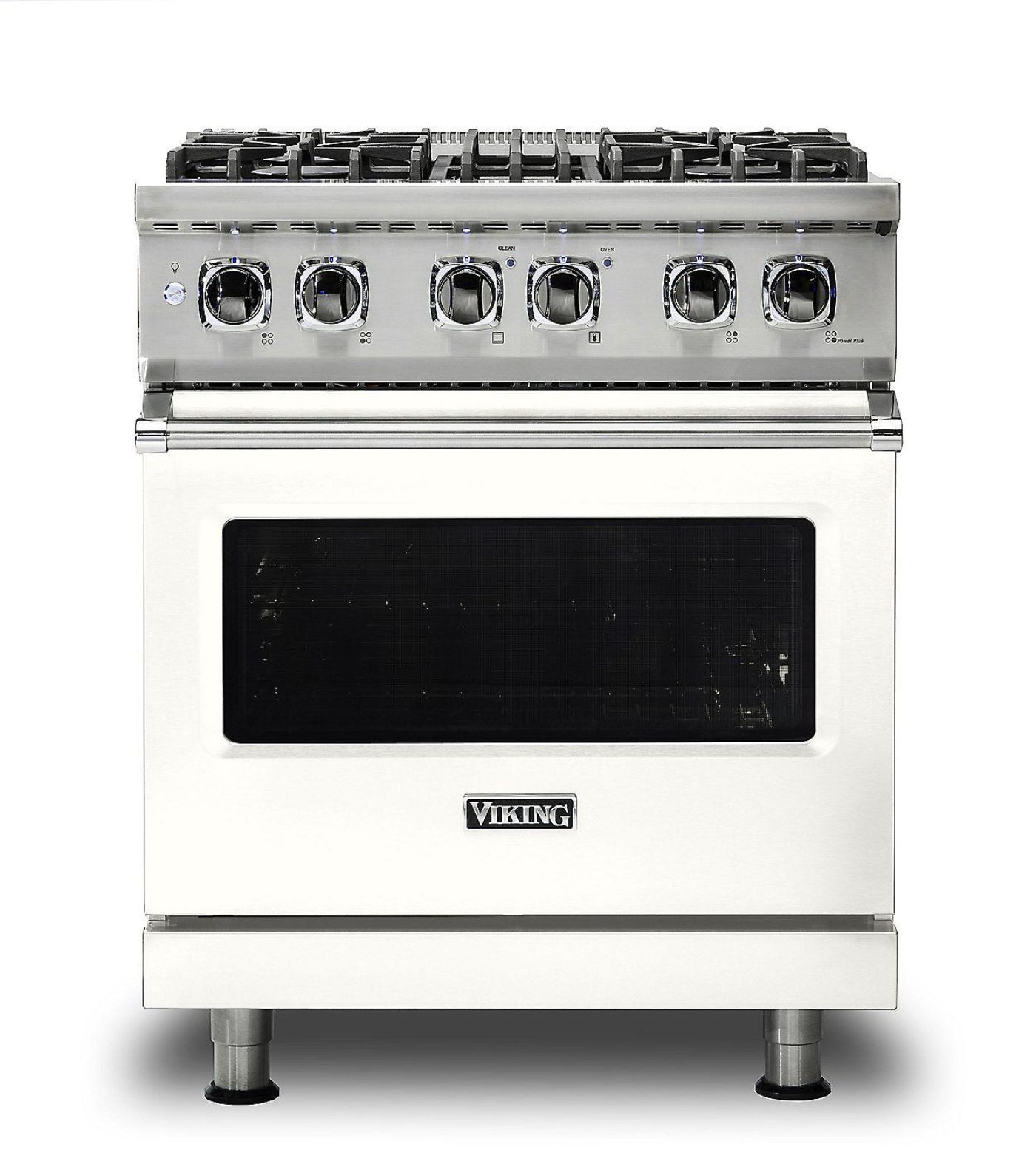 VIKING 30" Dual Fuel Range Viking 5 Series White - VDR5304BPWLP