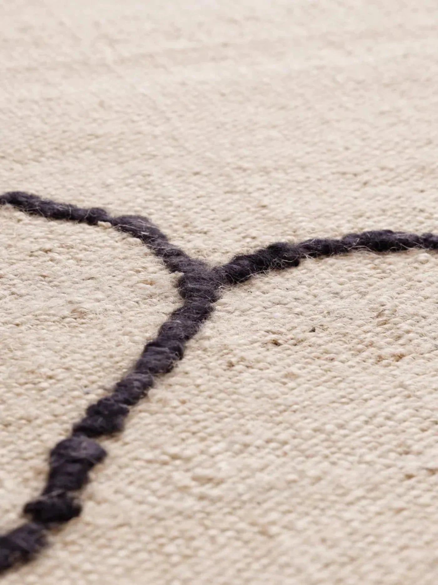 Ferm Living Gesso Jute Rug - 1104271100