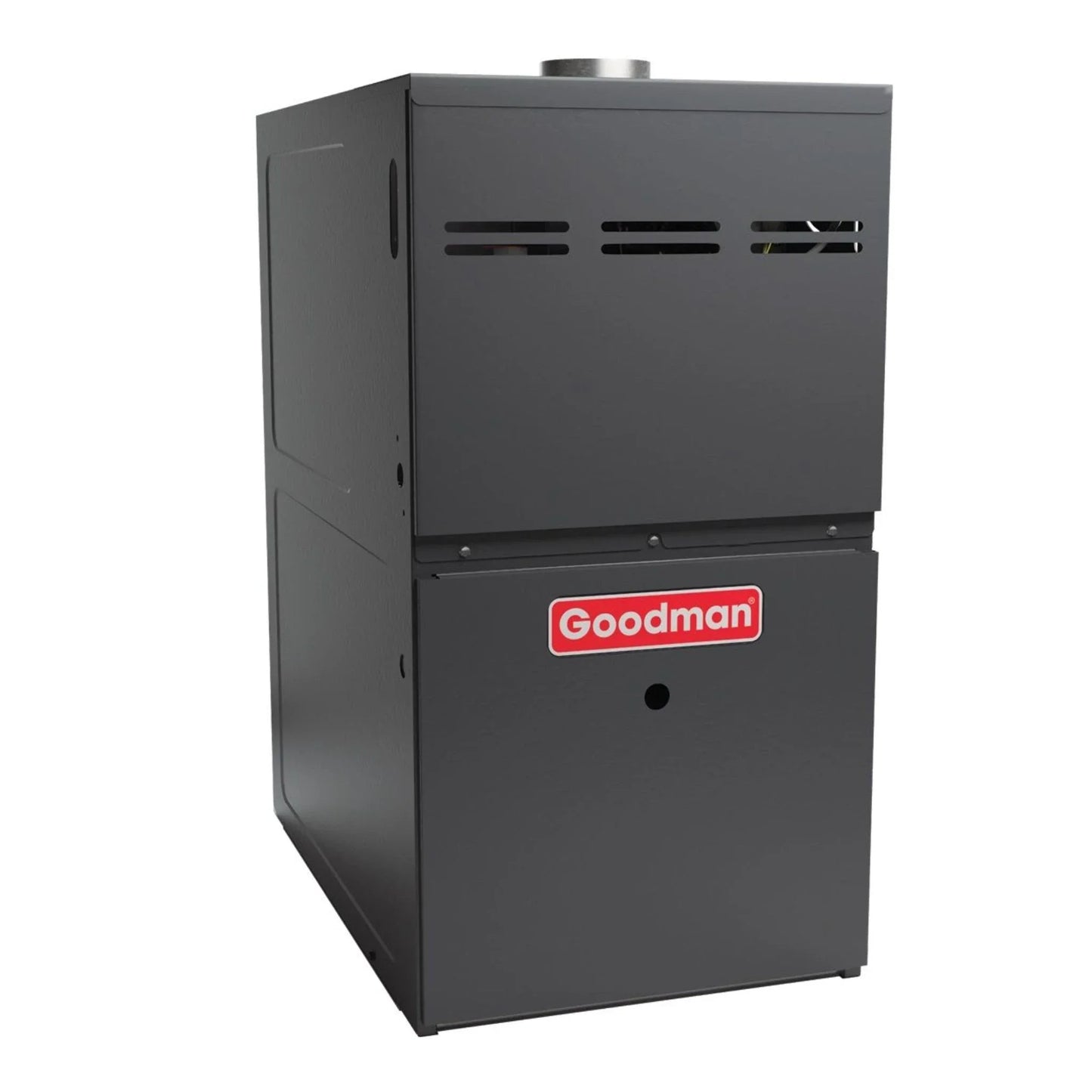 Goodman - 3.5 Ton/100,000 BTU 80% AFUE Gas Furnace and Air Conditioner System - Upflow - 13.8 SEER2 - R32 - GLXS3BN4210