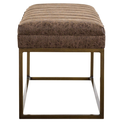 New Pacific Direct Darius PU Leather Bench  - 3900030-NCE