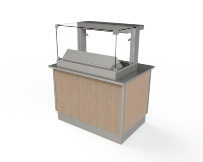 Vollrath 69722S-1-SL 4-Series Signature Server Induction-Based Warming Equipment - 69722S-1-SL