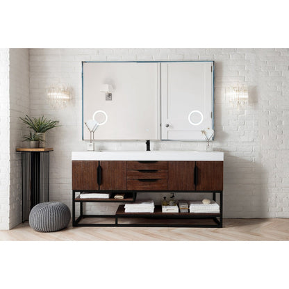James Martin Vanities Columbia 72" Single Vanity - 388-V72S-AGR-MB-DGG