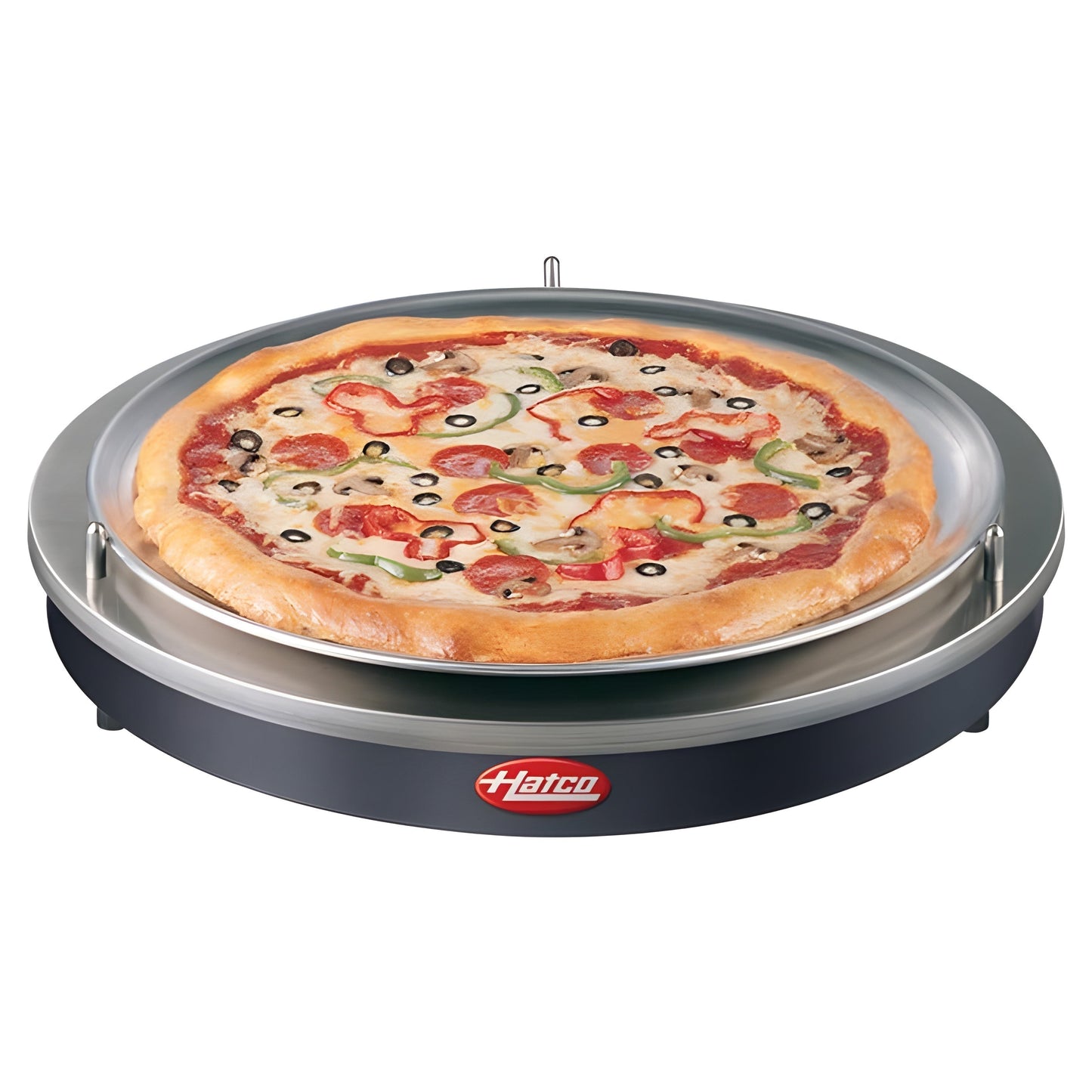 Hatco  19" Glo-Ray Stainless Steel Portable Round Heated Shelf - 120V/400W - GRSR-19