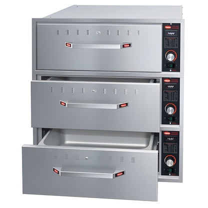 Hatco 28" Built-In 3-Drawer Warmer - 120V, 1 Phase - HDW-3B