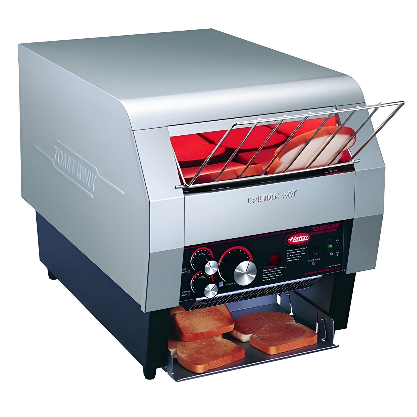 Hatco 14.15" Toast-Qwik Electric Conveyor Toaster with 3" Opening - 360 Slices Per Hour, 208V - TQ-400H