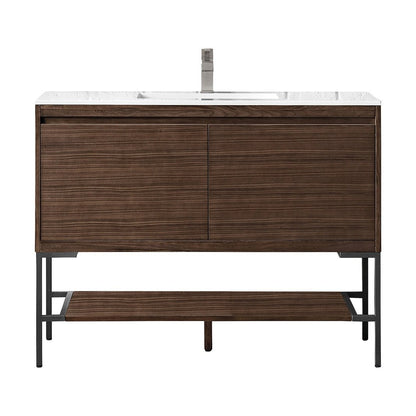 James Martin Vanities Milan 47.3" Single Vanity Cabinet - 801V47.3GWRGDCHB