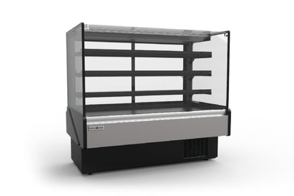 Hydra-Kool  | 60" Wide Non-Refrigerated Flat Glass Bakery Display Case - KBD-FG-60-D