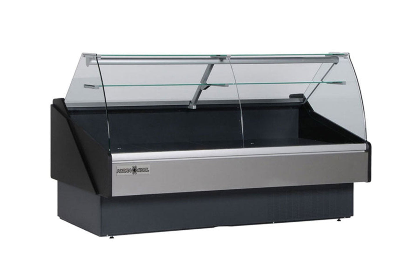 Hydra-Kool  | 60" Wide Remote Curved Glass Packaged Meat Deli Display Case - KPM-CG-60-R
