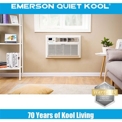 Emerson Quiet - 10000 BTU TTW Air Conditioner, 115V | EATC10RE1T