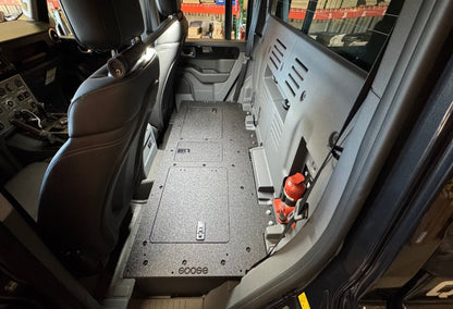 GOOSE GEAR Ineos - Grenadier Quartermaster - 2025-Present - 1st Gen - Explore Series - Second Row Seat Delete Plate System 100% - 1891-GGR-SH