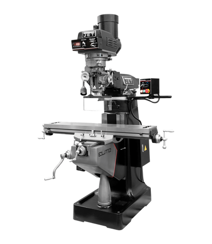 JET Elite EVS-949 Mill with 2-Axis ACU-RITE 203 DRO and X, Y-Axis JET Powerfeeds - JT9-894312