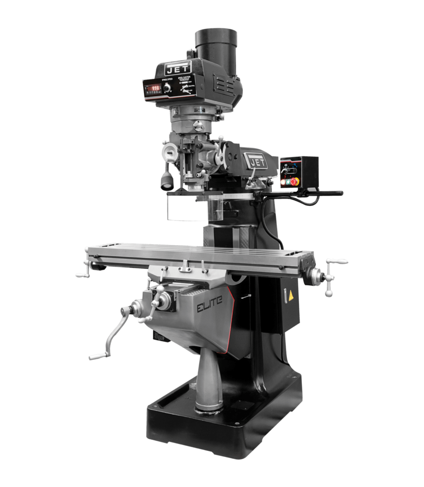 JET Elite ETM-949 Mill with 3-Axis Newall DP700 (Knee) DRO - JT9-894165
