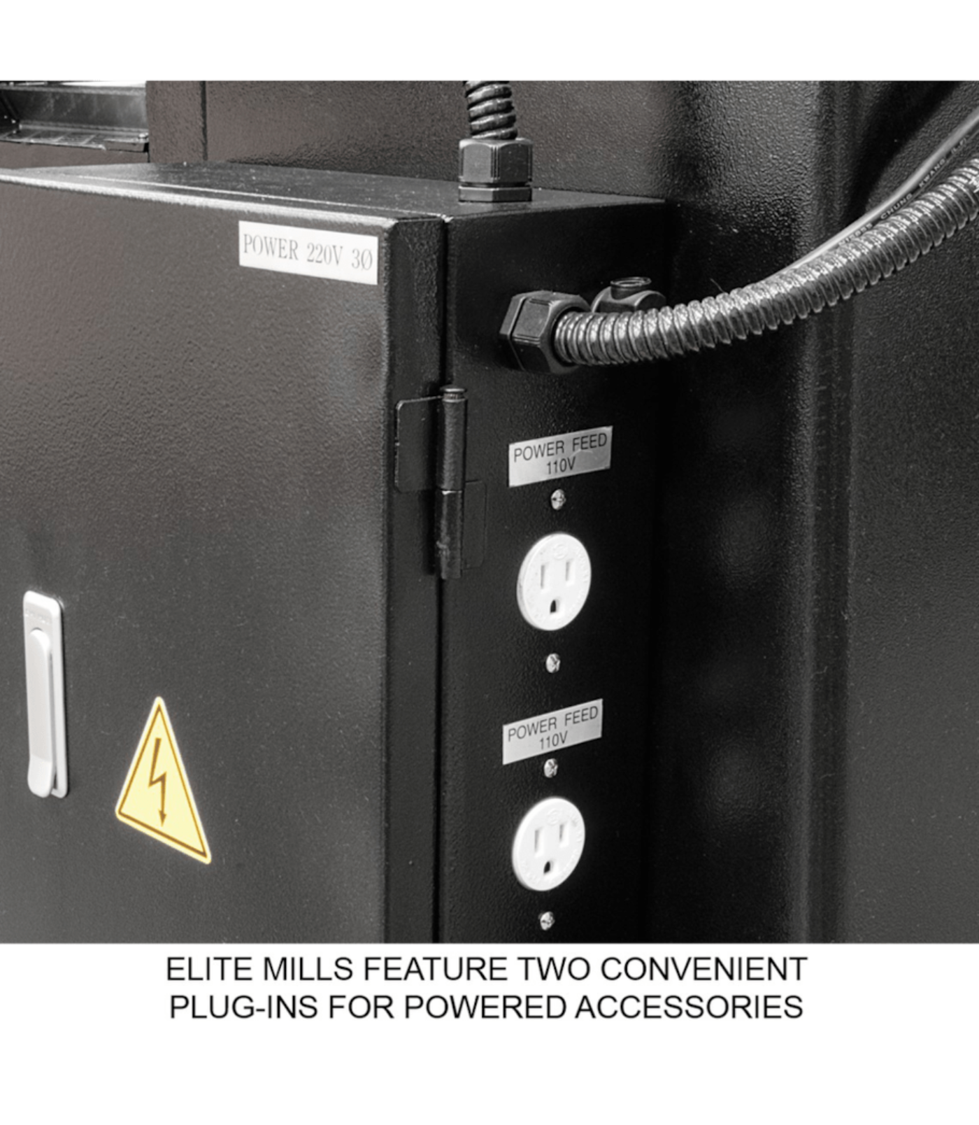 JET Elite ETM-949 Mill with 2-Axis ACU-RITE 203 DRO and X, Y-Axis JET Powerfeeds - JT9-894112