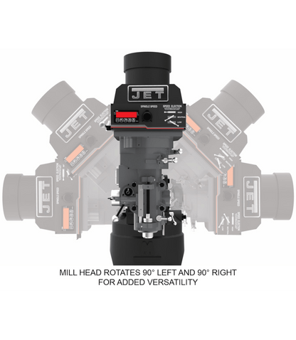JET Elite EVS-949 Mill with Y-Axis JET Powerfeed - JT9-894301