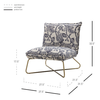 New Pacific Direct Yukon Fabric Accent Chair  - 9900056-516