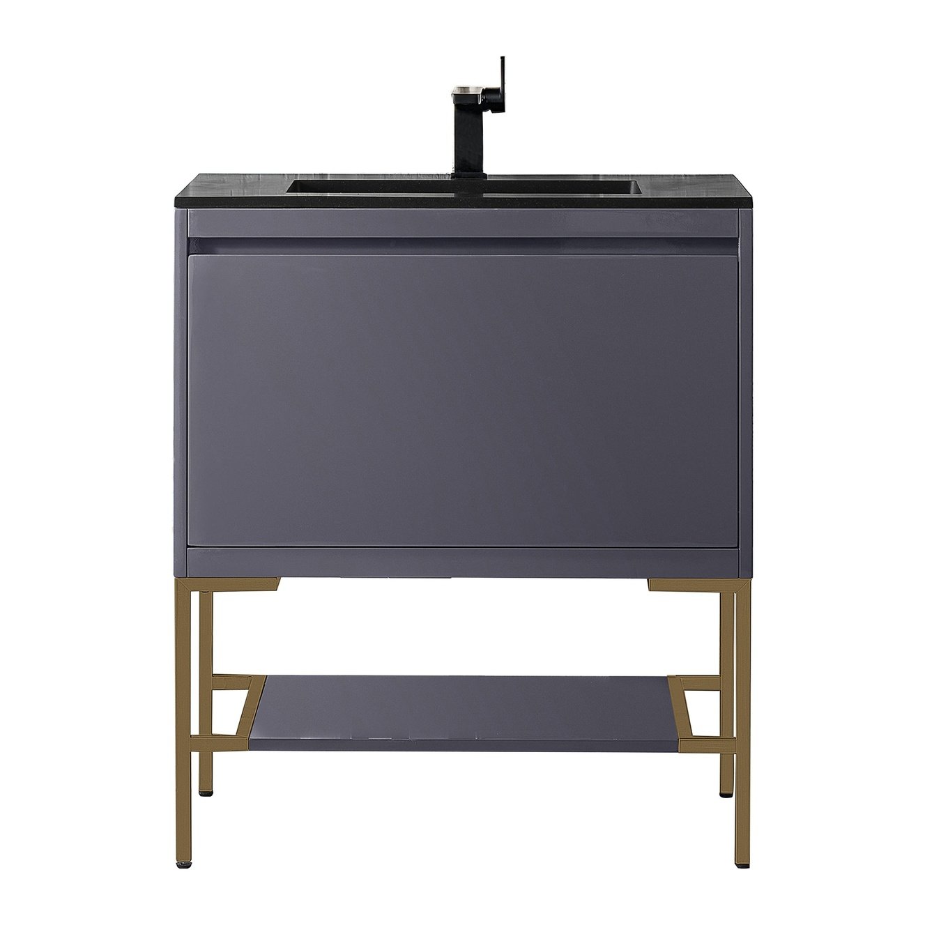 James Martin Vanities Milan 31.5" Single Vanity Cabinet - 801V31.5GWRGDCHB