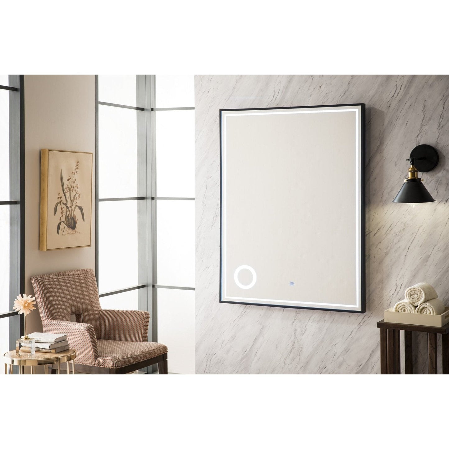 James Martin Vanities Tampa 29.5" Mirror - 901-M29.5-MBK