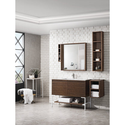 James Martin Vanities Milan 47.3" Single Vanity Cabinet - 801V47.3GWRGDCHB