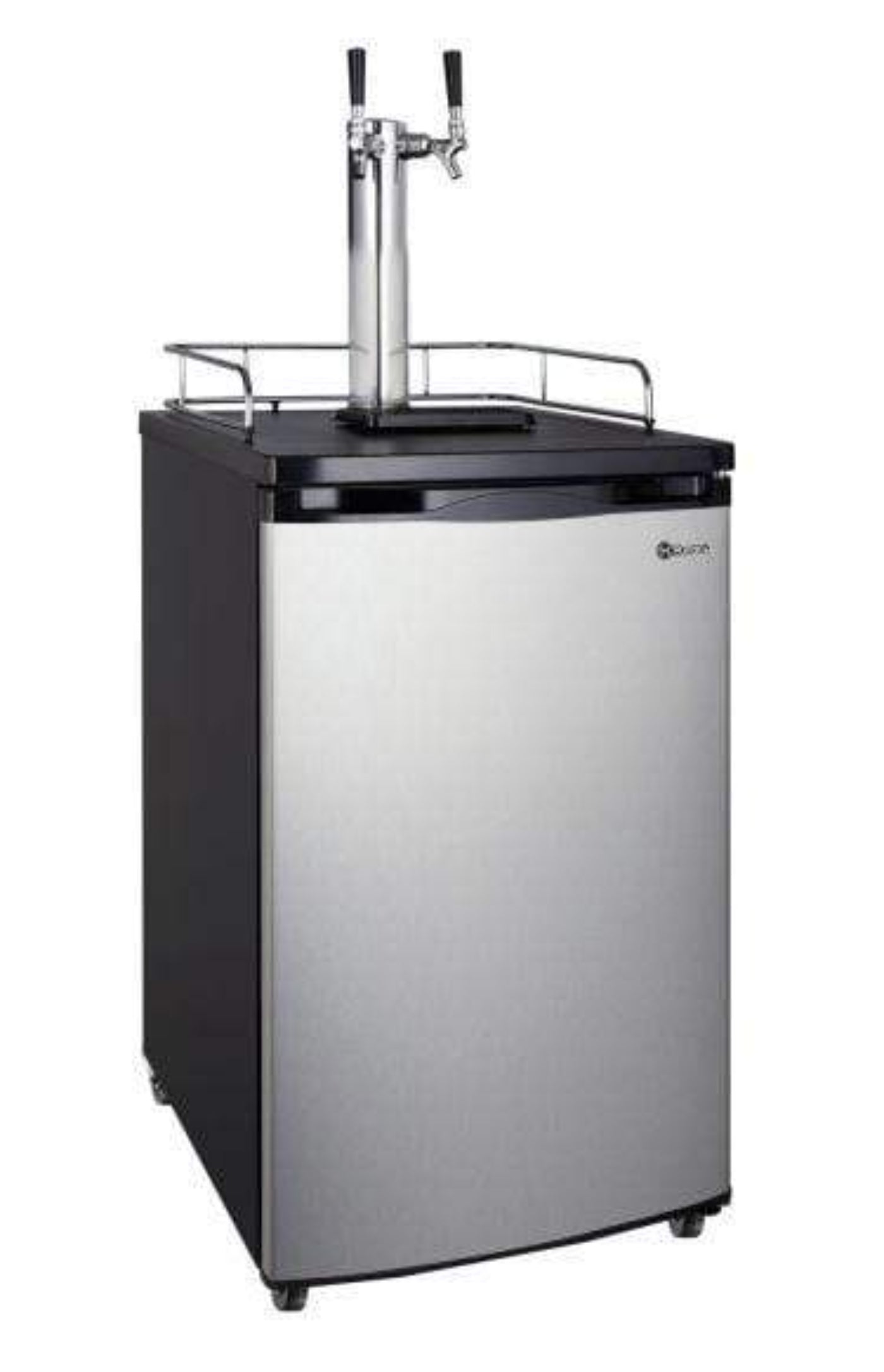 Kegco 20" Wide Kombucha Tap Stainless Steel Kegerator - KOM19S-1NK