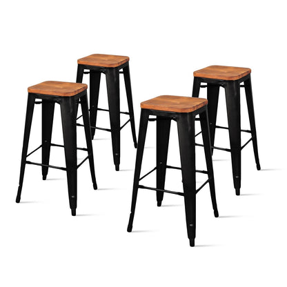 New Pacific Direct Metropolis Backless Bar Stool, (Set of 4) 938631-B - 938631-B