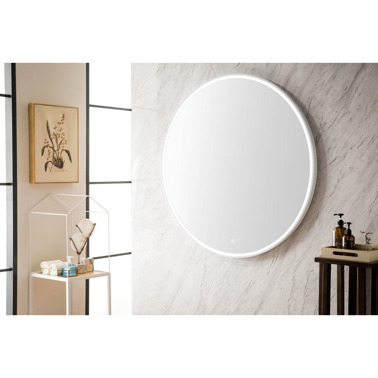 James Martin Vanities Cirque 42" Mirror - 933-M42-GW