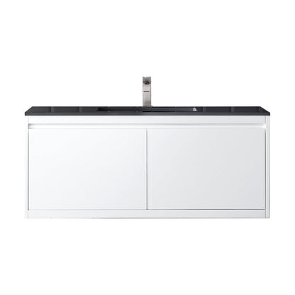 James Martin Vanities Milan 47.3" Single Vanity Cabinet - 801V47.3GWRGDCHB