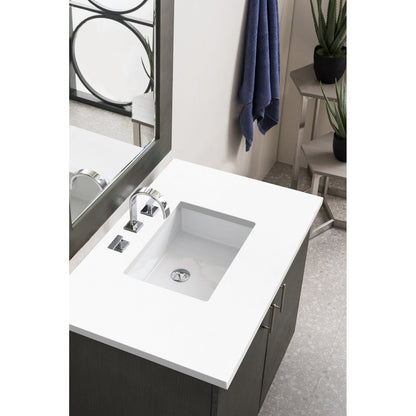 James Martin Vanities Metropolitan 36" Single Vanity - 850-V36-AWT-3AF