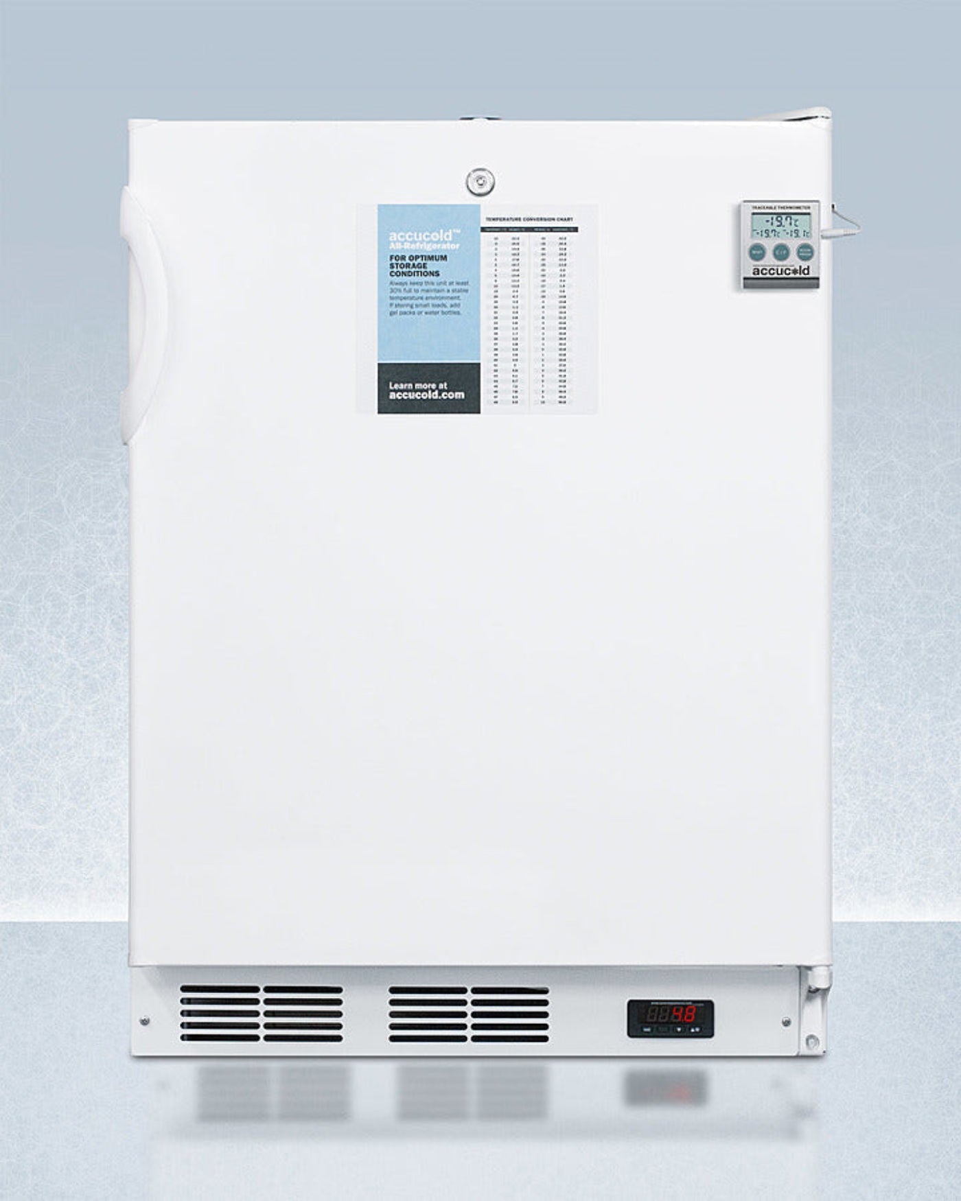 Accucold - 24" Wide Built-In All-Refrigerator, ADA Compliant - FF6LWBI7PLUS2ADA