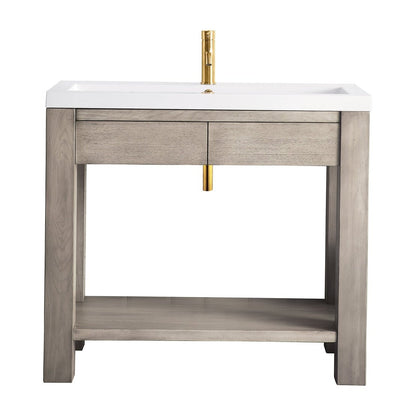 James Martin Vanities Brooklyn 39.5" Wooden Sink Console - C205V39.5RSAWG