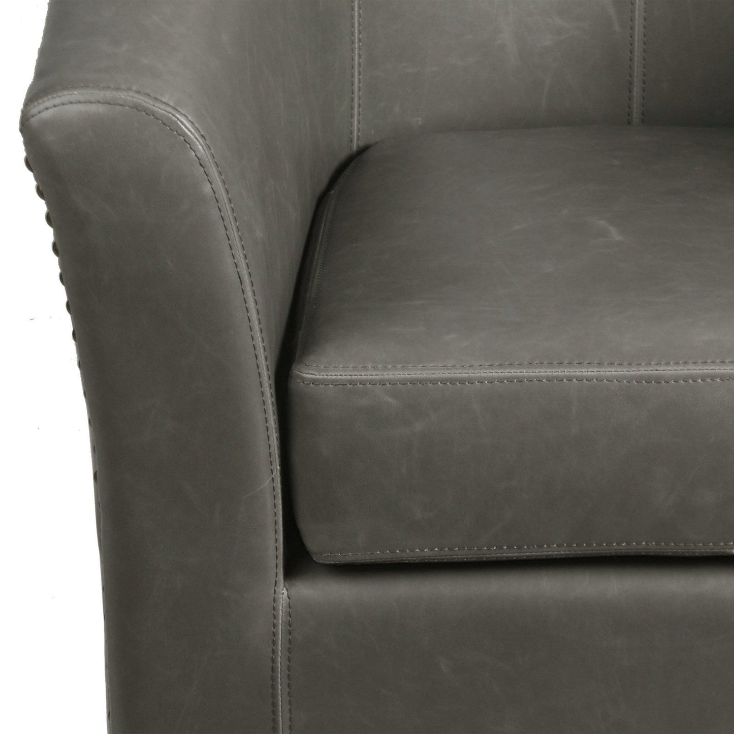 New Pacific Direct Ernest Bonded Leather Swivel Chair  - 1900046-V04