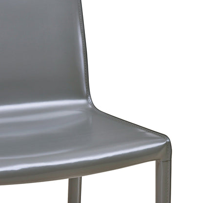 New Pacific Direct Gervin Recycled Leather Chair, (Set of 2) -  448233R-30
