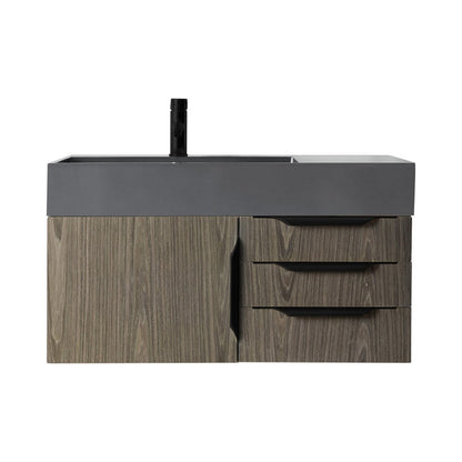 James Martin Vanities Mercer Island 36" Single Vanity - 389-V36-AGR-G-DGG
