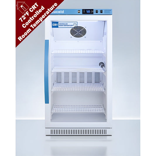 Accucold Summit 2.83 Cu.Ft. Upright Controlled Room Temperature Cabinet, ADA Height - ARG31PVBIADA-CRT