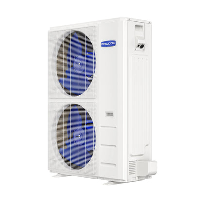MRCOOL Hyper Heat 2nd Gen 48K BTU, 4 Ton, 16.5 SEER2 Heat Pump Condenser and Ducted Air Handler with 25 Ft. R-454B No-Vac Lineset  - CENTRAL-48-HP-230B25