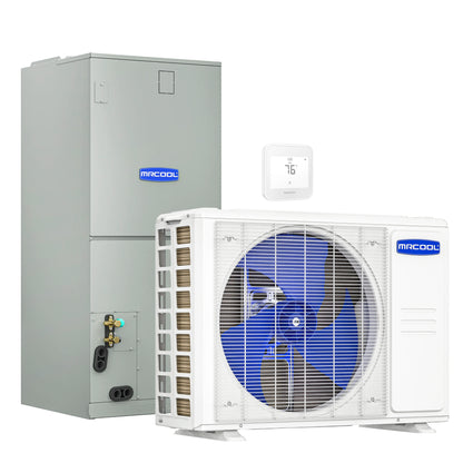 MRCOOL VersaPro 2nd Gen Central Split System with 24K BTU, 2 Ton, 18.1 SEER2, Heat Pump Condenser and Ducted Air Handler  - MVP-24-HP-230A00-O