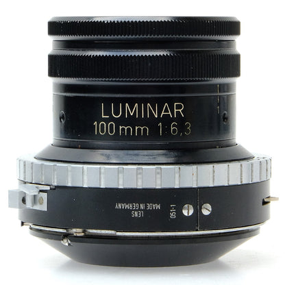 Zeiss 100mm f6.3 Luminar, Synchro Compur, dust 4618744 - 1357162