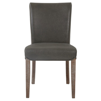 New Pacific Direct Beverly Hills Bonded Leather Chair, (Set of 2)  - 198235B-V04